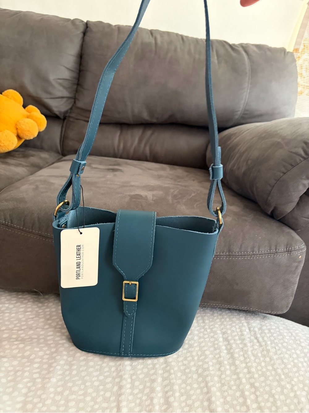 Portland Leather Harbor Polly Bucket Bag